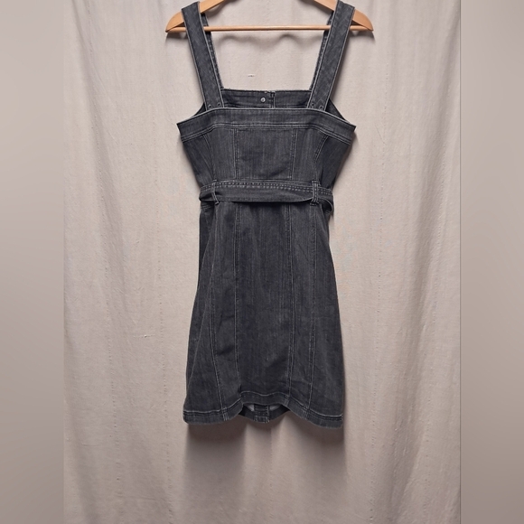 White House Black Market Denim Dress Size 8 - Picture 3 of 3